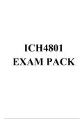 ICH4801 EXAM PACK 2026