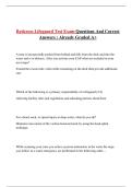 Redcross Lifeguard Test Exam Questions And Correct Answers &vert; Already Graded A&plus;