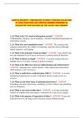 COMPTIA SECURITY&plus; CERTMASTER CE NEWLY UPDATED COLLECTION OF EXAM QUESTIONS AND VERIFIED ANSWERS DESIGNED TO GUARANTEE YOUR SUCCESS ON THE LATEST TEST VERSION
