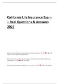 California Life Insurance Exam &ndash; Complete Study Guide 2025
