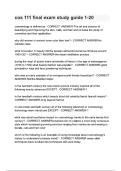 cos 111 final exam study guide 1-20 questions and answers