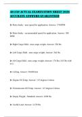 AS-350 ACTUAL EXAMINATION SHEET 2026 ACCURATE ANSWERS GUARANTEED