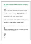 FPC Payroll Fundamentals Exam Questions With Correct Answers 