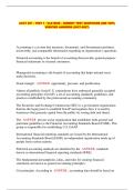 ACCY 201 - TEST 1 - OLE MISS &ndash; BURNEY TEST QUESTIONS AND 100&percnt; VERIFIED ANSWERS &lpar;2027-2027&rpar;