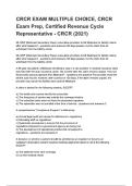 CRCR EXAM MULTIPLE CHOICE&comma; CRCR Exam Prep questions and answers