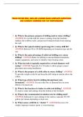  TEXAS WATER WELL DRILLER LICENSE EXAM COMPLETE QUESTIONS AND CORRECT ANSWERS FOR TOP PERFORMANCE