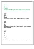 Chapter 1 Payroll Fundamentals Exam Questions With Correct Answers &comma;