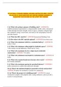  ICC NATIONAL STANDARD GENERAL BUILDING CONTRACTOR NEWLY UPDATED COLLECTION OF EXAM QUESTIONS AND VERIFIED ANSWERS DESIGNED TO GUARANTEE YOUR SUCCESS ON THE LATEST TEST VERSION