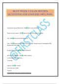 BCOT WEEK 2 EXAM 2025&sol;2026 QUESTIONS AND ANSWERS 100&percnt; PASS&period;