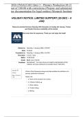 2026 FNSACC601 Quiz 5 - Primary Production 84&period;21 out of 100&period;00 with corrections &lpar;Prepare and administer tax documentation for legal entities&rpar; Monarch Institute