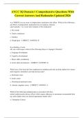 ANCC IQ Domain 1 Comprehensive Questions With Correct Answers And Rationales Updated 2026