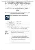 FNSACC601 Quiz 6 - Superannuation Funds 89&period;29 out of 100&period;00 with corrections &lpar;Prepare and administer tax documentation for legal entities&rpar; Monarch Institute