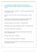 Laws&comma; Regulations&comma; and Basic Principles of Safe and Effective Pesticide Use Basic Principles of Integrated Pest Management &lpar;Core Exam&rpar; 
