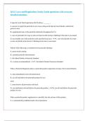 QAL Laws and Regulations Study Guide questions with accurate detailed solutions