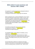 RICA subtest 2 exam questions and answers 100&percnt; verified&period;