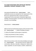 ICC Exam Review 2026&colon; International Residential Code Q&A &vert; Graded A