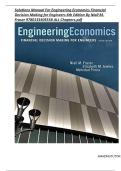 Test Bank And Solutions Manual For Engineering Economics Financial Decision Making for Engineers 6th Edition By Niall M&period; Fraser &vert;&vert; ISBN&colon;9780133405538&vert;&vert; ALL Chapters&period;pdf