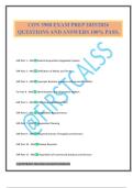 CON 3900 EXAM PREP 2025&sol;2026 QUESTIONS AND ANSWERS 100&percnt; PASS&period;