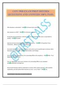 CON 3900 EXAM PREP 2025&sol;2026 QUESTIONS AND ANSWERS 100&percnt; PASS&period;