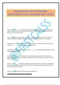 DENTISTRY EXAM 2025&sol;2026 QUESTIONS AND ANSWERS 100&percnt; PASS&period;