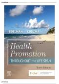Complete Test Bank & Answer Guide &ndash; Health Promotion Throughout the Life Span &lpar;10th Edition&rpar; Edelman &vert; Full Chapter Coverage &vert; High-Yield Q&A for Exam Prep