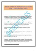 EDUC 703 EXAM 2025&sol;2026 QUESTIONS AND ANSWERS 100&percnt; PASS&period;