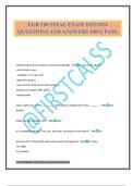 EGR 100 FINAL EXAM 2025&sol;2026 QUESTIONS AND ANSWERS 100&percnt; PASS&period;