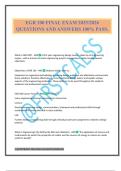 EGR 100 FINAL EXAM 2025&sol;2026 QUESTIONS AND ANSWERS 100&percnt; PASS&period;