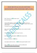 EGR 100 FINAL EXAM 2025&sol;2026 QUESTIONS AND ANSWERS 100&percnt; PASS&period;