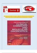 Tietz Fundamentals of Clinical Chemistry and Molecular Diagnostics &ndash; 7th Edition &lpar;Burtis&rpar; Test Bank &vert; All Chapters Questions & Answers
