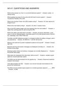 AS 411 QUESTIONS AND ANSWERS