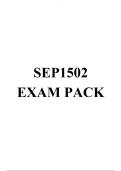 SEP1502 EXAM PACK 2026