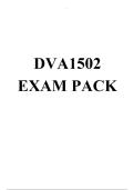 DVA1502 EXAM PACK 2026