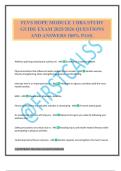 FLVS HOPE MODULE 1 DBA STUDY GUIDE EXAM 2025&sol;2026 QUESTIONS AND ANSWERS 100&percnt; PASS&period;