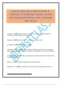 ILRLR 3300 ARGUMENTATION & DEBATE TEXTBOOK TERMS&period; EXAM 2025&sol;2026 QUESTIONS AND ANSWERS 100&percnt; PASS&period;