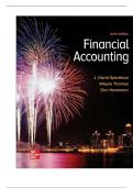 TEST BANK FOR Financial Accounting 6th Edition by David Spiceland&comma; Wayne M&period; Thomas&comma; Don Herrmann ISBN&colon; 978-1260786521 COMPLETE GUIDE ALL CHAPTERS COVERED 100&percnt; VERIFIED A&plus; GRADE ASSURED&excl;&excl;&excl;&excl;&excl;NEW LATEST UPDATE&excl;&excl;&excl;&excl;&excl;