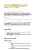 WGU D446 ADULT HEALTH 2 OA EXAM STUDY GUIDE &vert; 2026 UPDATE &vert; WITH COMPLETE SOLUTION&excl;&excl;