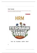 TEST BANK FOR Human Resource Management 6th Edition by Patrick M&period; Wright Sandra Steen&comma; Raymond Andrew Noe ISBN&colon; 978-1260881226 COMPLETE GUIDE ALL CHAPTERS COVERED 100&percnt; VERIFIED A&plus; GRADE ASSURED&excl;&excl;&excl;&excl;&excl;NEW LATEST UPDATE&excl;&excl;&excl;&excl;&excl;