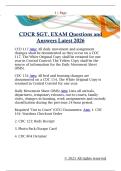 CDCR SGT&period; EXAM Questions and  Answers Latest 2026 