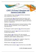 CNIT 176 Exam 2 Questions and  Answers Latest 2026