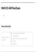 NIMS ICS 400 Final Exam  &vert; Incident Command System Advanced Practice Questions & Answers ️ &vert; Emergency Management&comma; Disaster Response & Leadership ⚡ &vert; Comprehensive Study Guide  &vert; ICS 400 Exam Prep&comma; Strategies & Skills ️ &vert; Incident Command Mastery & Certif