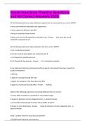 Social Insurance Practice Questions and All Correct Answers 2026&period;
