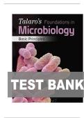 TEST BANK FOR Talaro's Foundations in Microbiology 12th Edition by Barry Chess ISBN&colon; 978-1265739362 COMPLETE GUIDE ALL CHAPTERS COVERED 100&percnt; VERIFIED A&plus; GRADE ASSURED&excl;&excl;&excl;&excl;&excl;NEW LATEST UPDATE&excl;&excl;&excl;&excl;&excl;GUARANTEED PASS&excl;&excl;&excl;&excl;&excl;