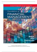 TEST BANK FOR Foundations of Financial Management 17th edition by Stanley Block&comma; Geoffrey Hirt &comma; Bartley Danielsen ISBN&colon; 978-1260290813 COMPLETE GUIDE ALL CHAPTERS COVERED 100&percnt; VERIFIED A&plus; GRADE ASSURED&excl;&excl;&excl;&excl;&excl;&excl;NEW LATEST UPDATE&excl;&excl;&excl;&excl;