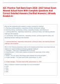 AIC Practice Test Bank Exam 2026 -2027 Actual Exam  Newest Actual Exam With Complete Questions And  Correct Detailed Answers &lpar;Verified Answers&rpar; &vert;Already  Graded A&plus;