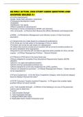 AG BOLC ACTUAL 2026 STUDY GUIDE QUESTIONS AND ANSWERS GRADED A&plus;