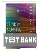 TEST BANK FOR Clinical Nursing Skills and Techniques 11th Edition by Anne G&period; Perry&comma; Patricia A&period; Potter&comma; Wendy R&period; Ostendorf&comma; Nancy Laplante ISBN&colon; 978-0443107184 COMPLETE GUIDE ALL CHAPTERS COVERED 100&percnt; VERIFIED A&plus; GRADE ASSURED&excl;&excl;&excl;&excl; NEW LATEST UPDATE&excl;&excl;&excl;&excl;