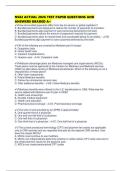 N582 ACTUAL 2026 TEST PAPER QUESTIONS AND ANSWERS GRADED A&plus;
