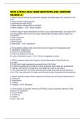 N582 ACTUAL 2026 EXAM QUESTIONS AND ANSWERS GRADED A&plus;