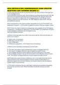 HUD CERTIFICATION COMPREHENSIVE EXAM UPDATED QUESTIONS AND ANSWERS GRADED A&plus;